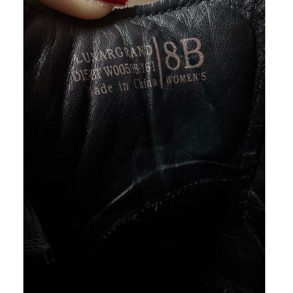 Cole Haan Lunar Grand Wingtip Oxford Black Women's 8B Shoes Leather - Picture 2 of 7